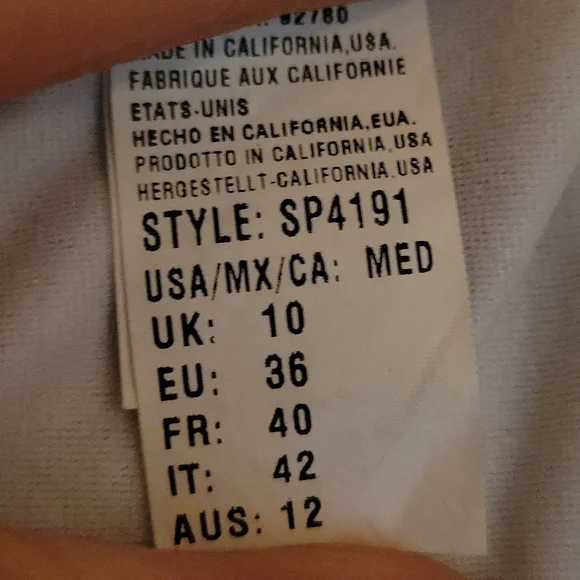 Splendid Swim Navy and White Polka Dot Swimsuit - Medium - Picture 8 of 8